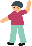 スタッフのイラスト
